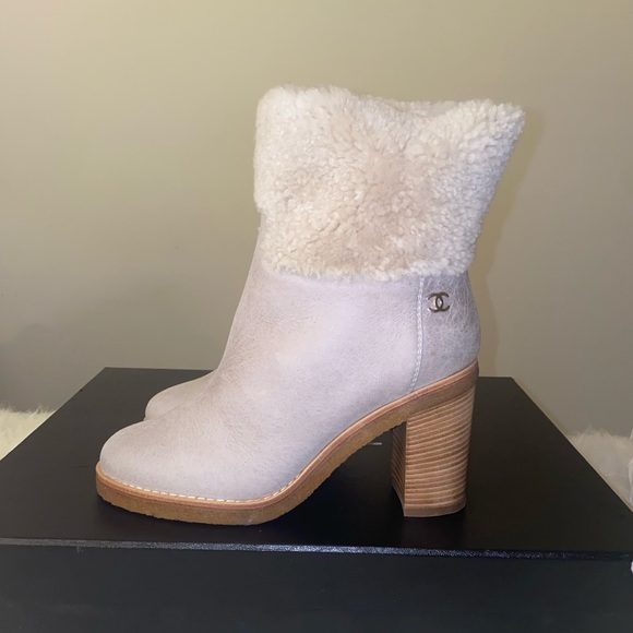 Chanel Short Stacked Heel Bootie - Picture 3 of 8